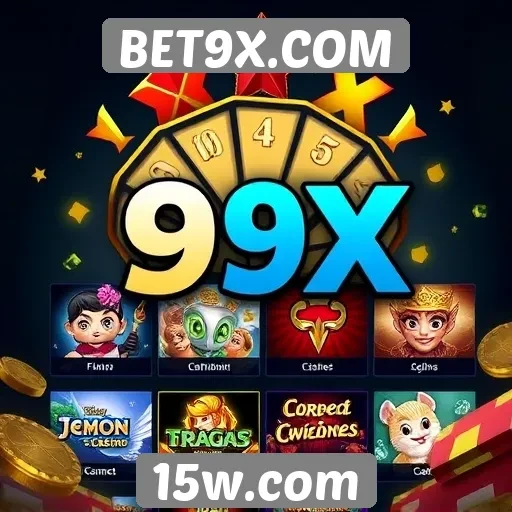 BET9X.COM oferece variedade de jogos de cassino online